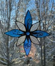 Blue Flower Star