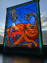 Octopus and Jelly Fish; Sunset Client Photo