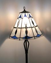 Black and Blue Floor Lamp