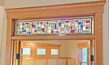 Geometric Transom Client Photo