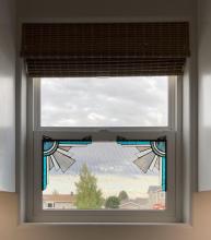Art Deco Window Corners - Client Installation