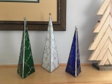 3-Sided Trees: Green, White and Blue